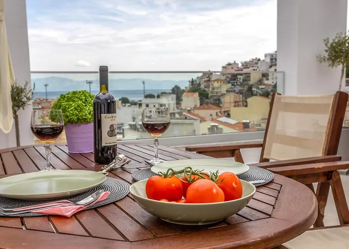 Rooftop Alexandra's House * Kavala